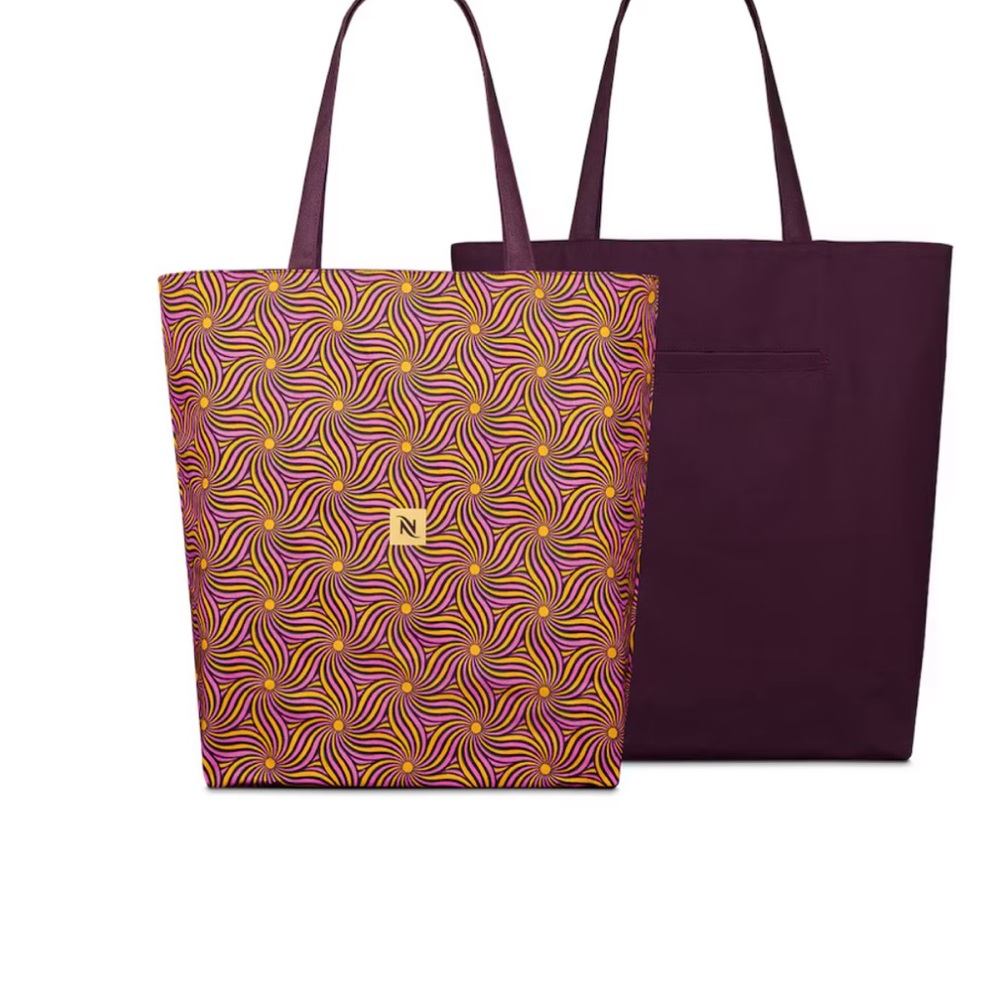 Nespresso Festive Reversible Tote Bag
